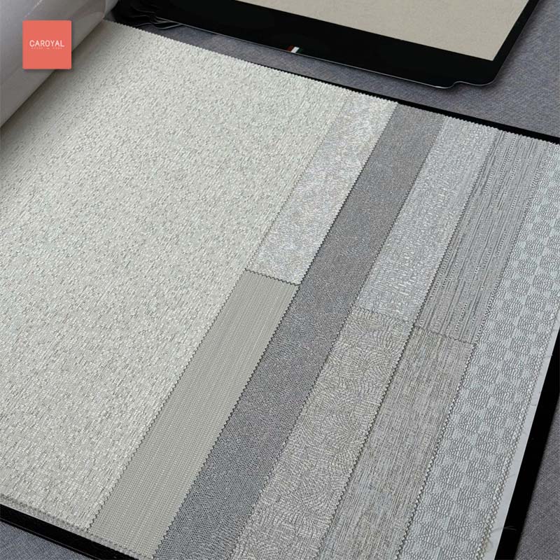 Quyển mẫu vải dán tường hàng order đặt trước thương hiệu CAROYAL mẫu 1001 Quyển mẫu vải dán tường hàng order đặt trước thương hiệu CAROYAL mẫu 1001