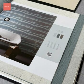 Quyển mẫu vải dán tường hàng order đặt trước thương hiệu CAROYAL mẫu 1002