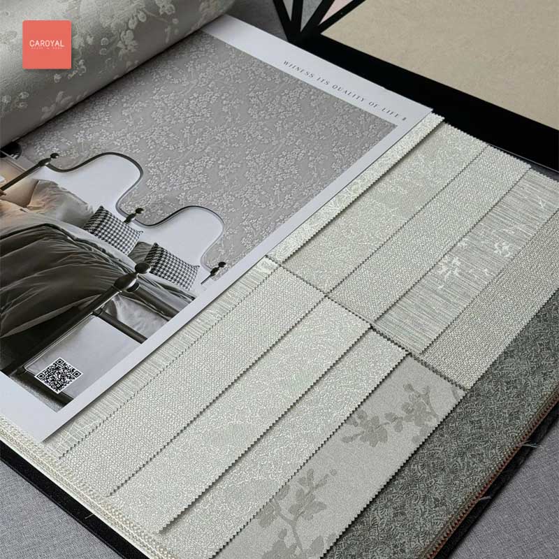 Quyển mẫu Catalogue vải dán tường hàng order đặt trước thương hiệu CAROYAL mẫu 1003 Quyển mẫu Catalogue vải dán tường hàng order đặt trước thương hiệu CAROYAL mẫu 1003