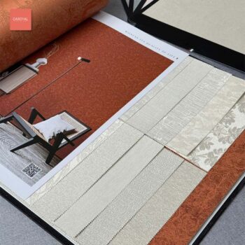 Vải Dán Tường Hàng Đặt Trước (ORDER) - Quyển Mẫu 1003 Quyển mẫu vải dán tường hàng order đặt trước thương hiệu CAROYAL mẫu 1003