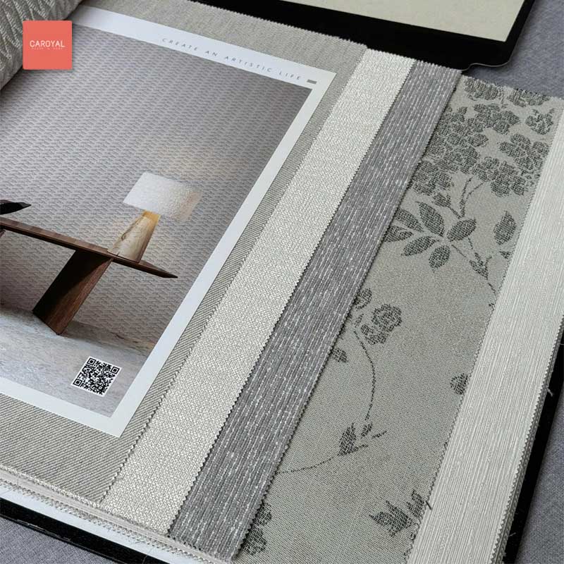Quyển mẫu Catalogue vải dán tường hàng order đặt trước thương hiệu CAROYAL mẫu 1004 Quyển mẫu Catalogue vải dán tường hàng order đặt trước thương hiệu CAROYAL mẫu 1004