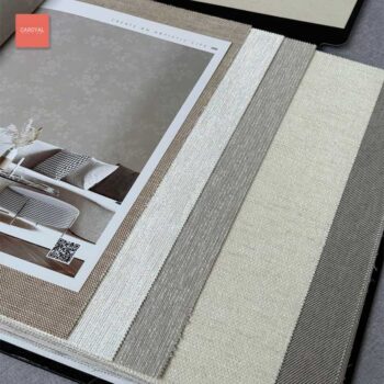 Quyển mẫu Catalogue vải dán tường hàng order đặt trước thương hiệu CAROYAL mẫu 1004