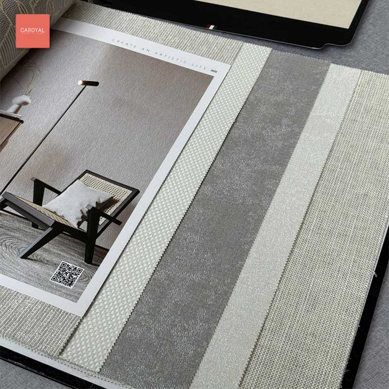Quyển mẫu Catalogue vải dán tường hàng order đặt trước thương hiệu CAROYAL mẫu 1004 Quyển mẫu Catalogue vải dán tường hàng order đặt trước thương hiệu CAROYAL mẫu 1004