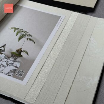 Quyển mẫu Catalogue vải dán tường hàng order đặt trước thương hiệu CAROYAL mẫu 1007