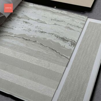 Quyển mẫu Catalogue vải dán tường hàng order đặt trước thương hiệu CAROYAL mẫu 1007