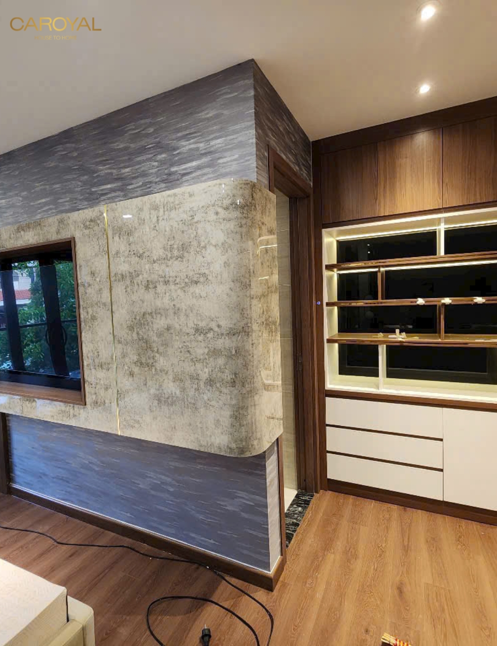 Thi công vải dán tường chung cư cao cấp Thi công vải dán tường chung cư cao cấp