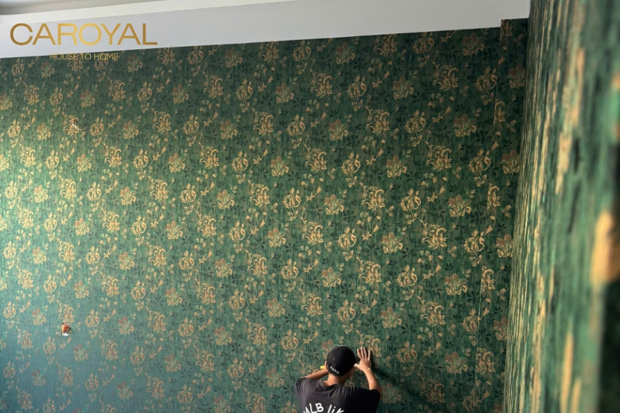 Hình ảnh thợ CAROYAL thi công thực tế các công trình