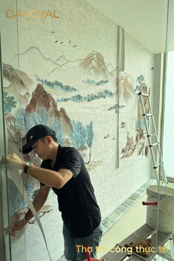 hình ảnh thi công thực tế