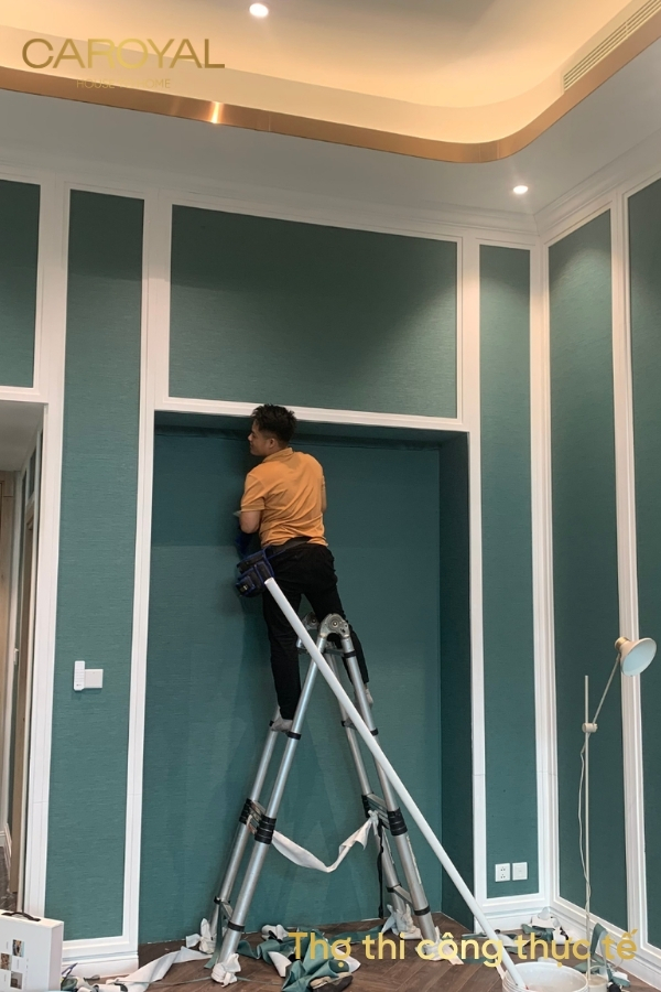 Hình ảnh thi công thực tế Hình ảnh thi công thực tế