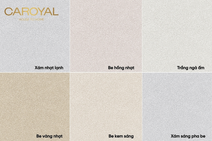 Mẫu vải dán tường hiệu ứng sơn nghệ thuật Mẫu vải dán tường hiệu ứng sơn nghệ thuật