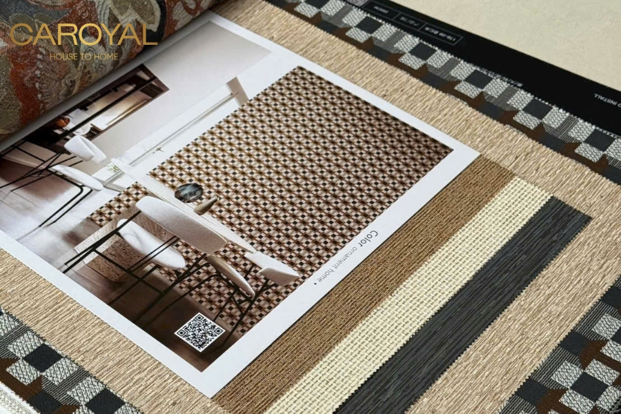 Vải dán tường khổ lớn là sản phẩm vải trang trí tường với khổ 2.8m - Hơn 3.5m