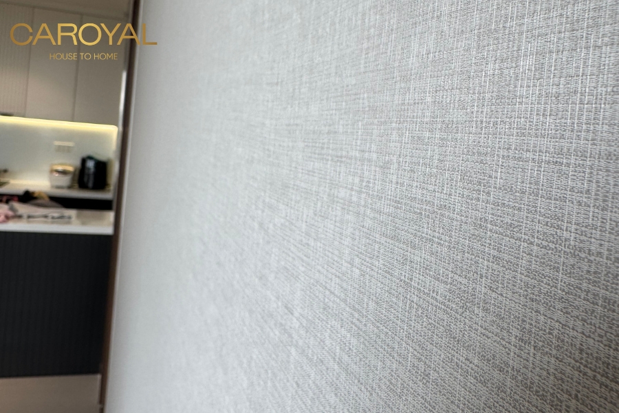 Vải dán tường là lựa chọn hoàn hảo thay thế cho giấy dán tường