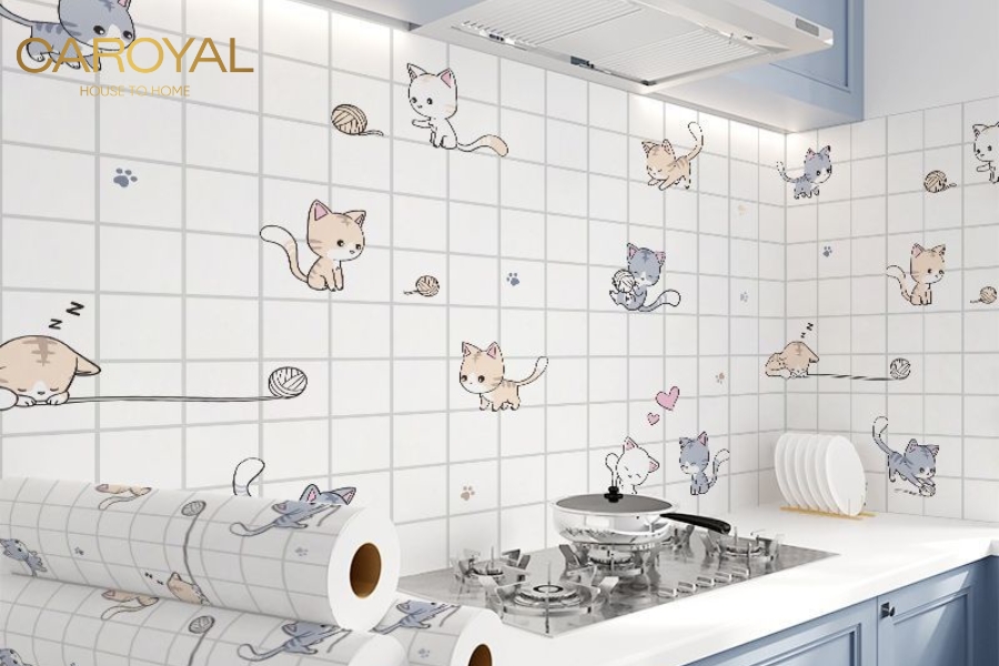 Giấy dán tường bếp là gì?