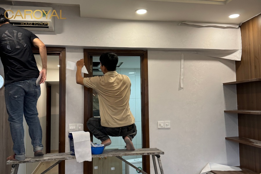 CAROYAL - Đơn vị chuyên cung cấp và thi công giấy vải dán tường uy tín CAROYAL - Đơn vị chuyên cung cấp và thi công giấy vải dán tường uy tín