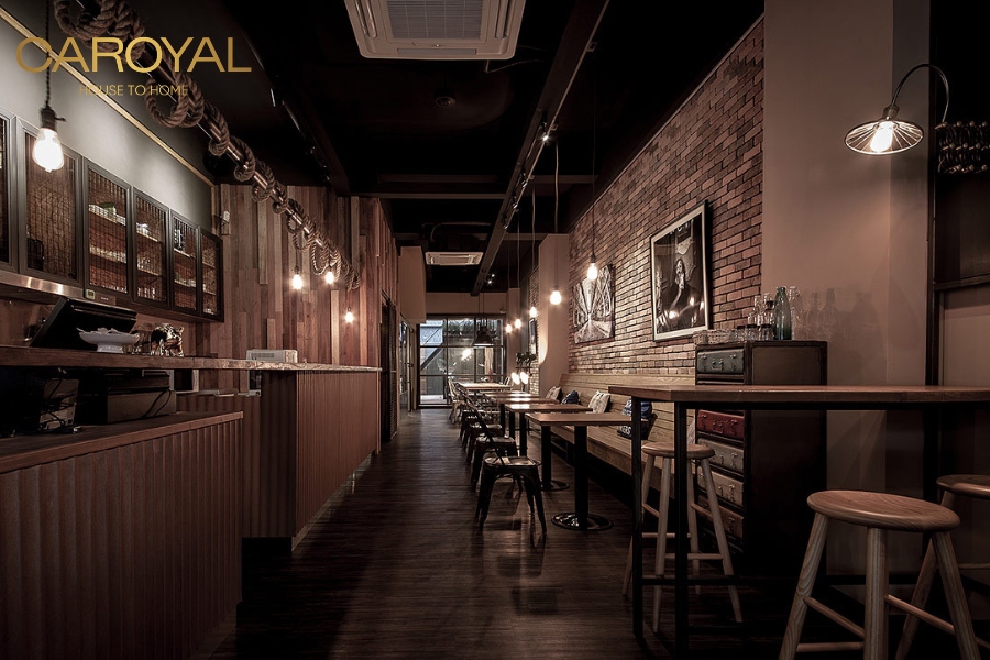 Giấy dán tường Industrial mang phong cách mạnh mẽ với tường giả gạch, bê tông hoặc kim loại Giấy dán tường Industrial mang phong cách mạnh mẽ với tường giả gạch, bê tông hoặc kim loại