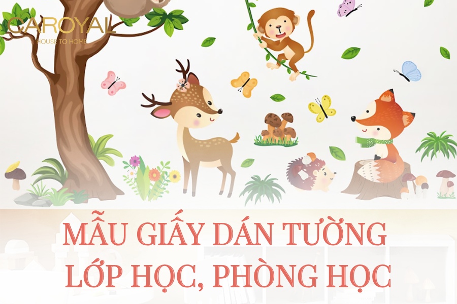 Giấy dán tường trang trí lớp học, phòng học truyền cảm hứng học tập Giấy dán tường trang trí lớp học, phòng học truyền cảm hứng học tập