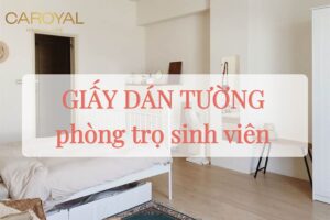 10+ mẫu giấy dán tường phòng trọ sinh viên đẹp - giá rẻ
