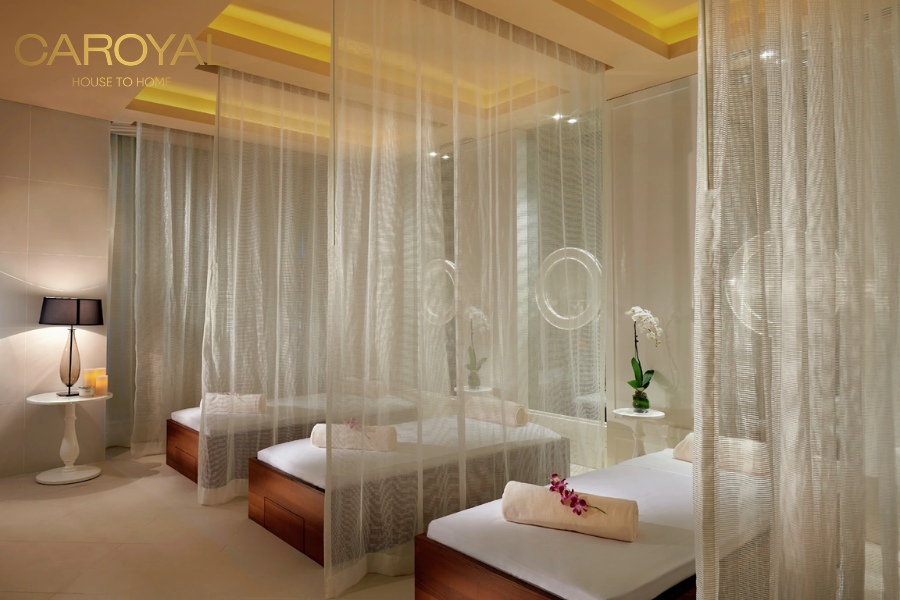 Mẫu giấy dán tường spa chăm sóc da – facial spa Mẫu giấy dán tường spa chăm sóc da – facial spa