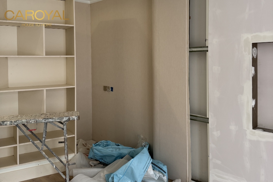 Giấy dán tường văn phòng khu làm việc chung