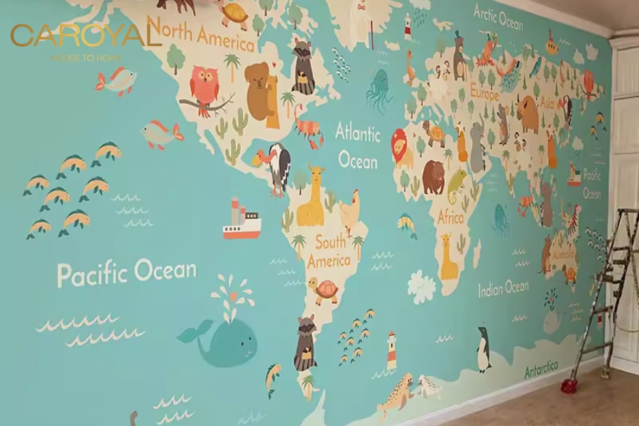 Chọn màu sắc giấy dán tường phù hợp theo độ tuổi Chọn màu sắc giấy dán tường phù hợp theo độ tuổi