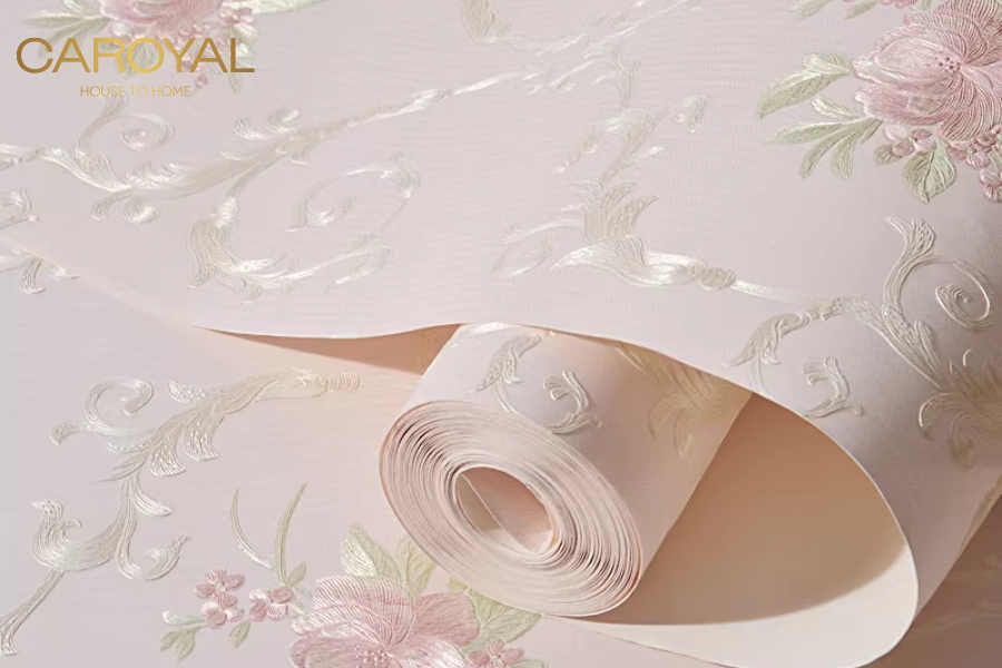 Một số lưu ý khi dán giấy dán tường lên gạch