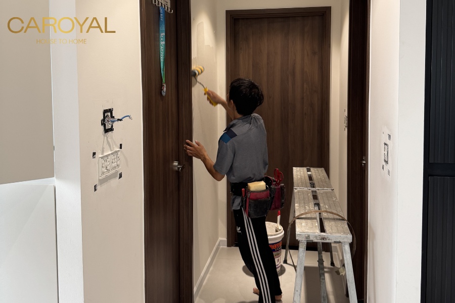 Một số lưu ý khi dán giấy dán tường lên tôn Một số lưu ý khi dán giấy dán tường lên tôn