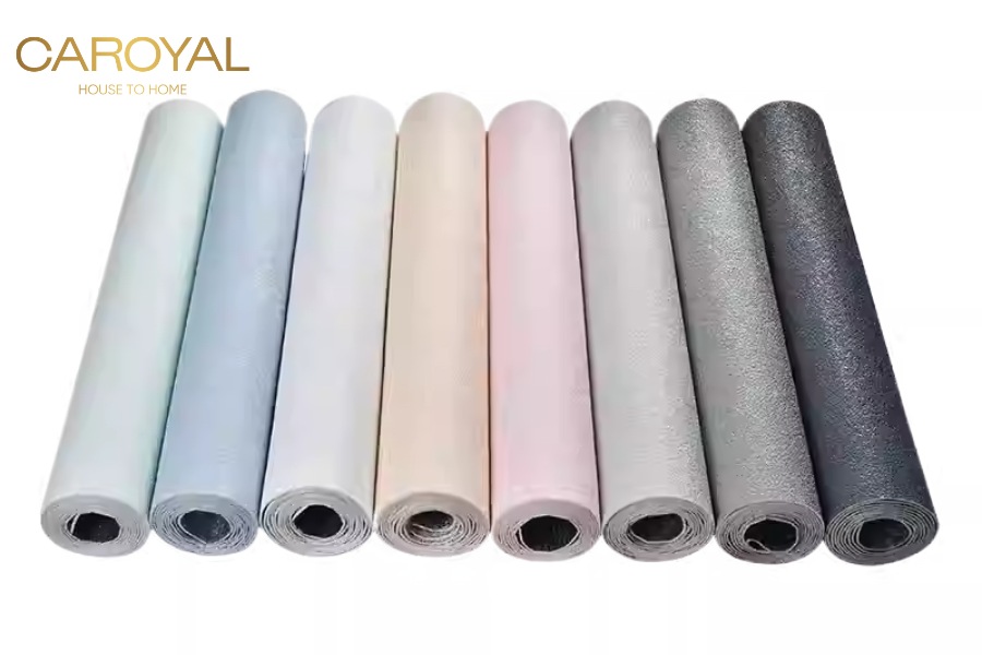 Chọn giấy dán tường có màu sắc phù hợp với không gian trọ