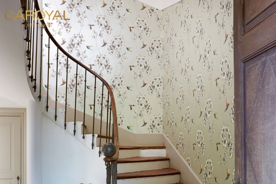 Các tiêu chí chọn giấy dán tường vách cầu thang phù hợp Các tiêu chí chọn giấy dán tường vách cầu thang phù hợp