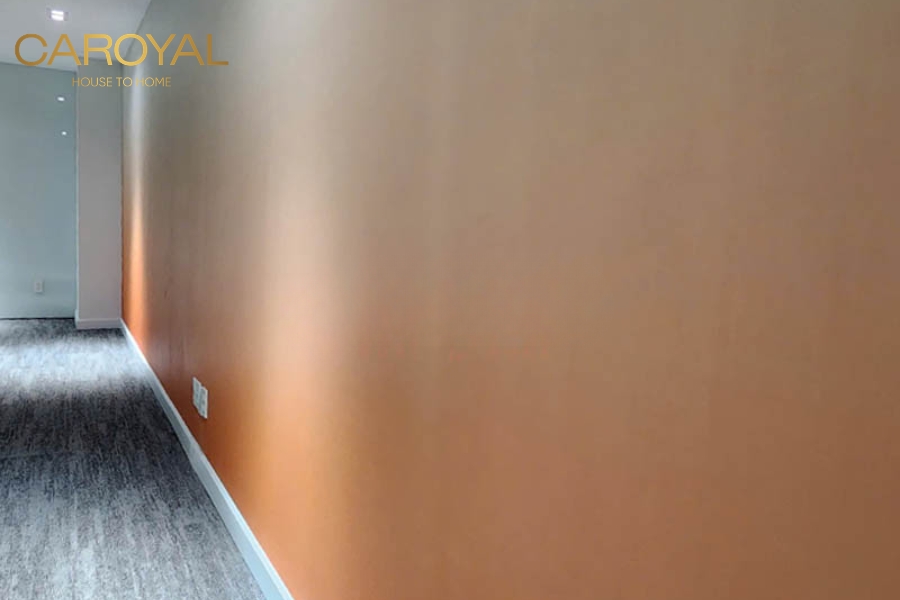 Giấy dán tường màu cam Giấy dán tường màu cam