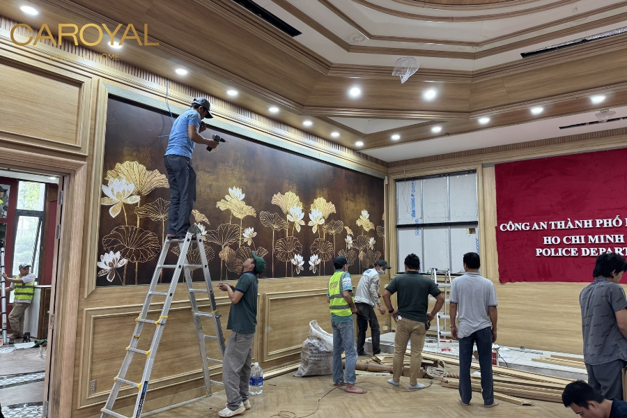 Mua giấy vải dán tường cho người mệnh Thổ ở đâu đẹp, uy tín và an toàn?