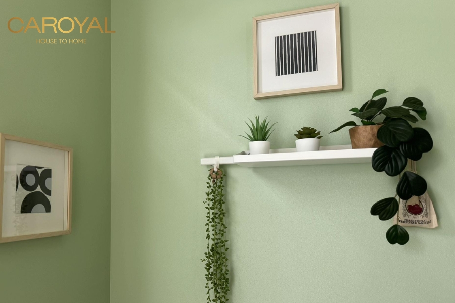 Giấy dán tường cho người mệnh Mộc: Màu sắc, họa tiết phù hợp Giấy dán tường xanh lá hợp mệnh Mộc