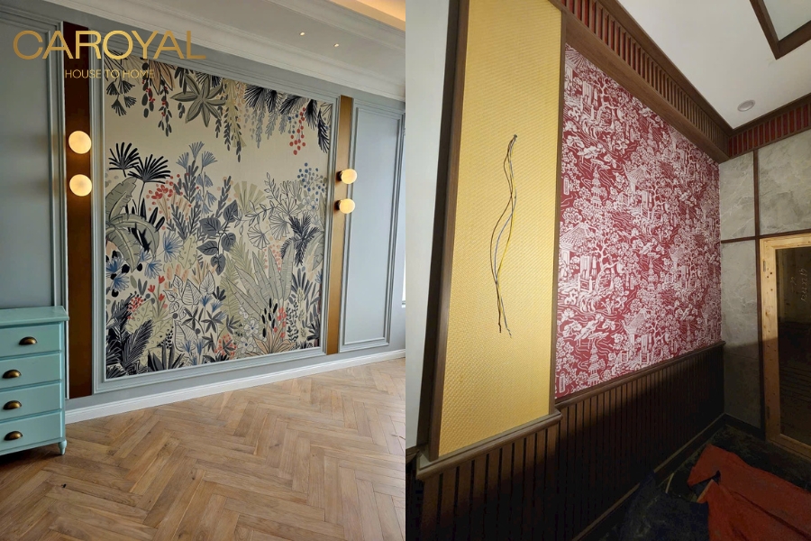 Tránh dán tường spa Tránh dán tường spa