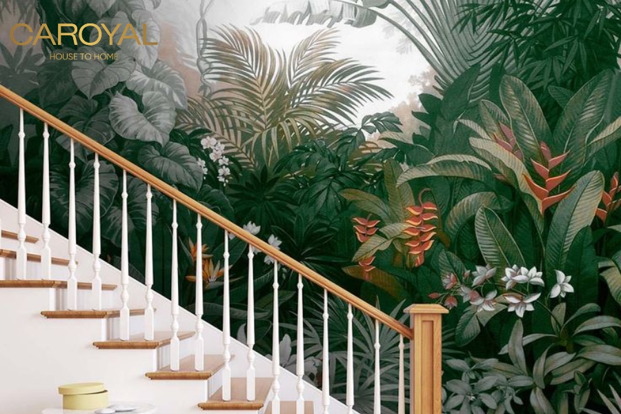 Lợi ích khi sử dụng giấy dán tường vách cầu thang Lợi ích khi sử dụng giấy dán tường vách cầu thang