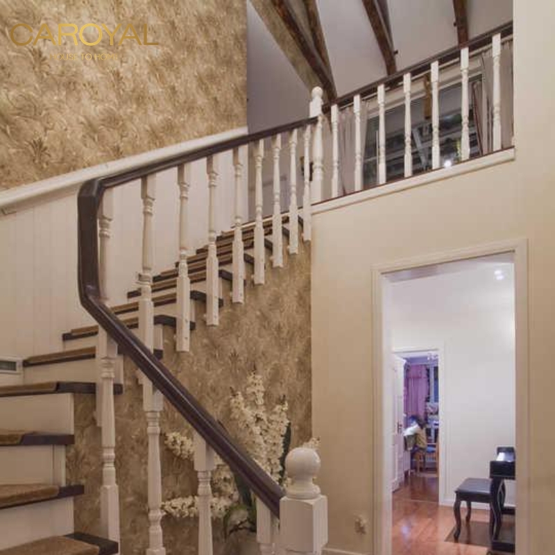 50+ mẫu giấy dán tường vách cầu thang đẹp, tạo điểm nhấn Mẫu giấy dán tường vách cầu thang đẹp