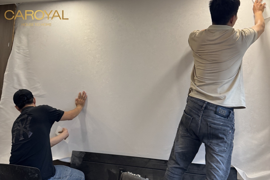 CAROYAL - Đơn vị cung cấp, thi công giấy vải dán tường cao cấp CAROYAL - Đơn vị cung cấp, thi công giấy vải dán tường cao cấp