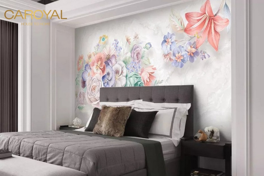 Tại sao nên dùng tranh dán tường cho phòng ngủ vợ chồng?