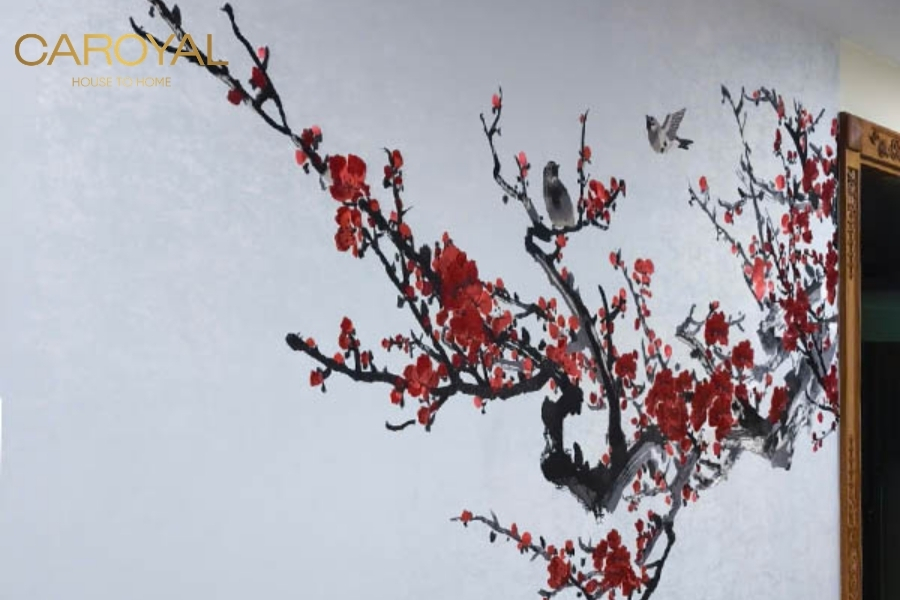 Ưu điểm của tranh dán tường do CAROYAL cung cấp