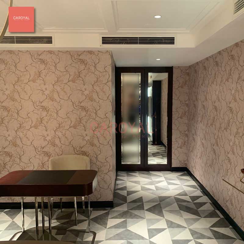 Hình ảnh dự án cung cấp và thi công giấy dán tường trọn gói CAROYAL