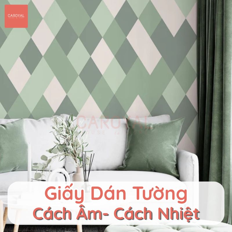 Giấy dán tường cách âm cách nhiệt là gì?