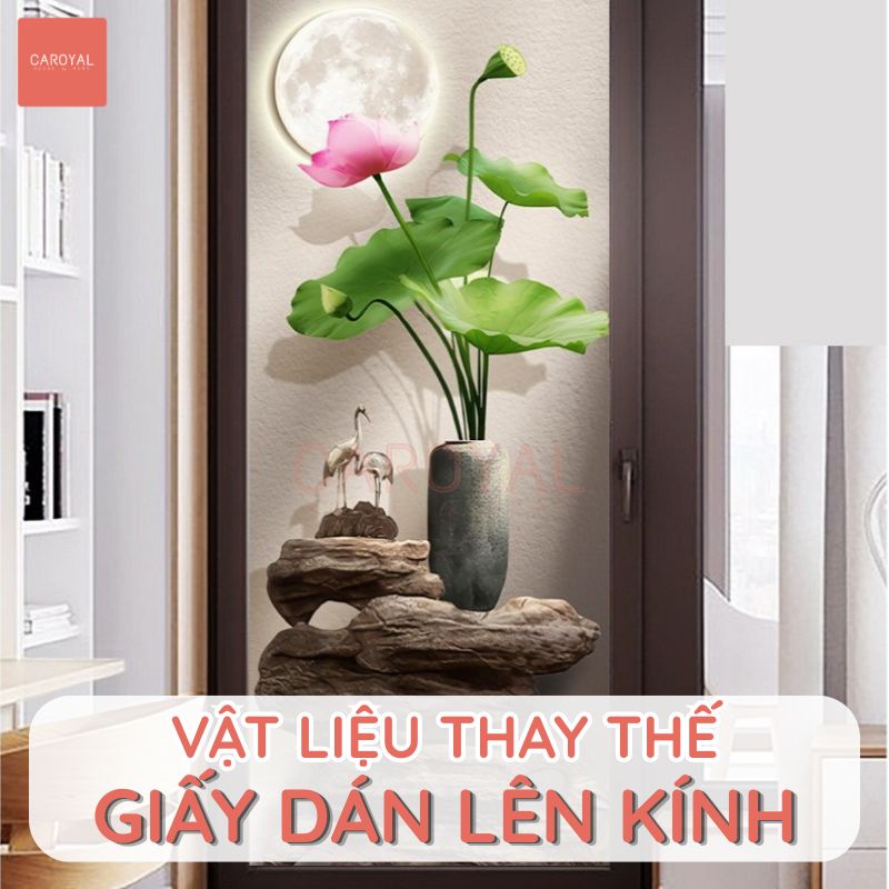 Vật liệu thay thế giấy dán lên kính