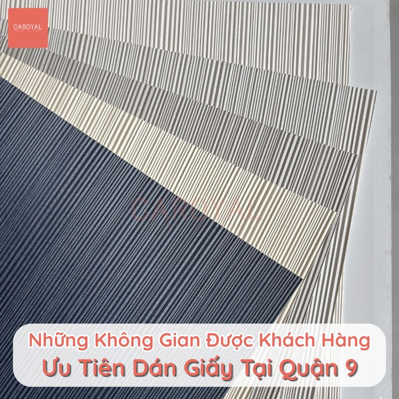 Những không gian được khách hàng ưu tiên dán giấy dán tường tại Quận 9 Những không gian được khách hàng ưu tiên dán giấy dán tường tại Quận 9