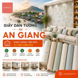 Giấy Dán Tường Tại An Giang Địa Chỉ Bán Giấy Uy Tín, Giá Rẻ, Mẫu Đẹp