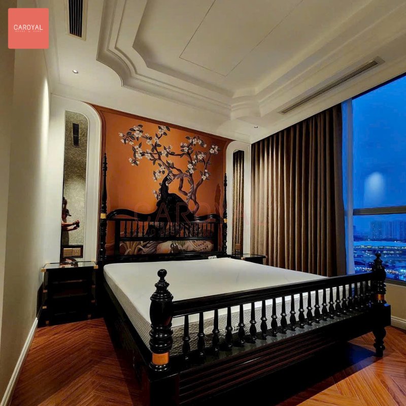 Dự án tranh in UV trên nền vải dán tường thương hiệu CAROYAL