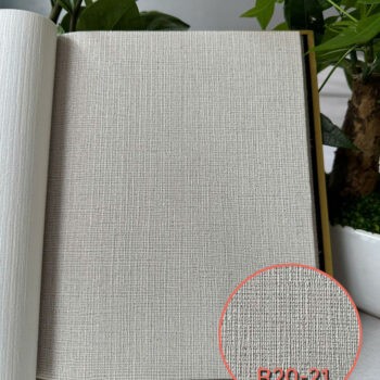 Vải Dán Tường Vinyl PVC Đáy Chữ Thập R20-21
