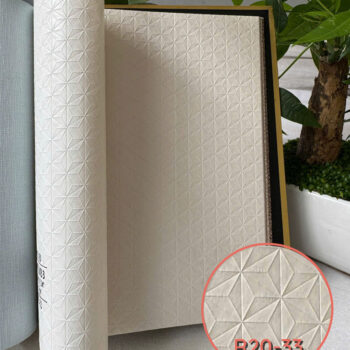 Vải Dán Tường Vinyl PVC Đáy Chữ Thập R20-33