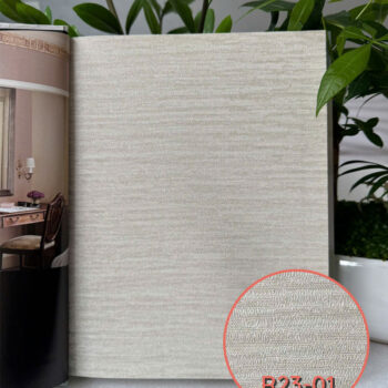 Vải Dán Tường Vinyl PVC Đáy Chữ Thập R23-01