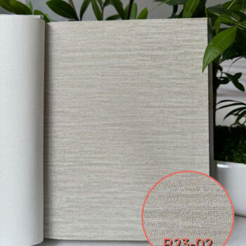 Vải Dán Tường Vinyl PVC Đáy Chữ Thập R23-02