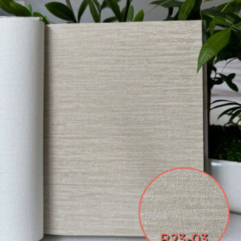 Vải Dán Tường Vinyl PVC Đáy Chữ Thập R23-03