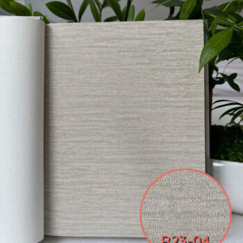 Vải Dán Tường Vinyl PVC Đáy Chữ Thập R23-04