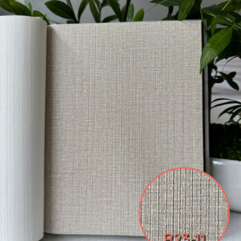 Vải Dán Tường Vinyl PVC Đáy Chữ Thập R23-11